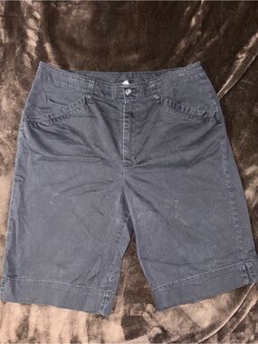 White Stag Men's Navy Flat-Front Shorts